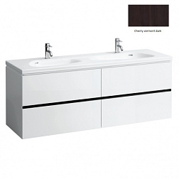 Модуль под раковину Palomba collection 158,5х49,5х59 см, темная вишня, 2 ящика 4.0745.4.180.222.1 Laufen